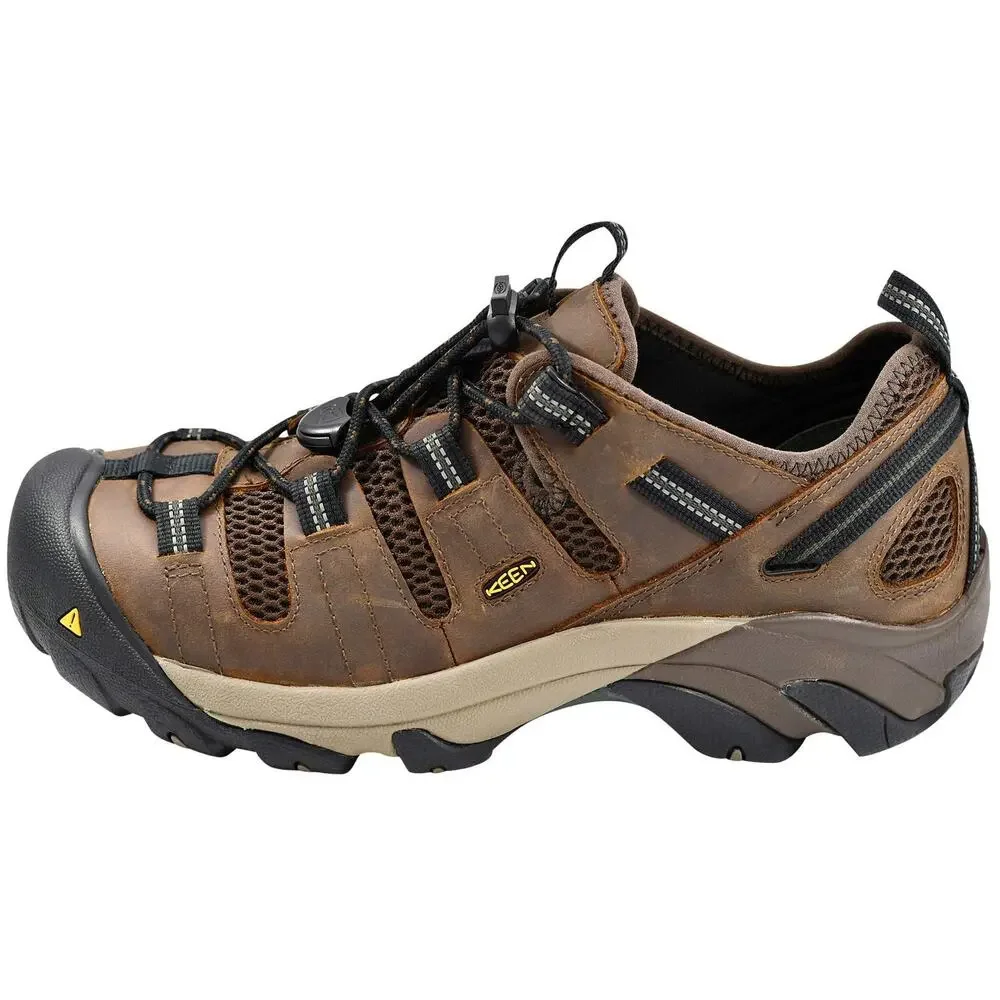 KEEN UTILITY ATLANTA COOL II ESD (SOFT TOE) CASCADE BROWN/FOREST NIGHT 11.5 D M